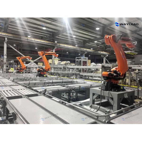 End-of-Line Palletizing Robot – Bag & Case Stacking