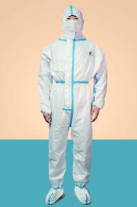 China Hospital Work Disposable Protective Coverall Asbestos Suits Eco Friendly wholesale