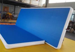 China Rapid Inflation PVC Gymnastics Air tumbling mat Air Track Mat 3M*1M*0.1M Rubber Cushion wholesale