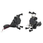 QC 3.0 18W Motorcycle Cell Phone Mount With Charger RoHS Listed