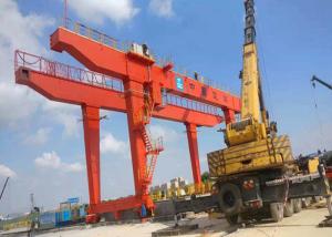 China Remote Control Overhead Gantry Crane Lightweight Robust Construction wholesale