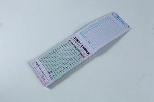 China Green color single part guest check docket books waitor pads CT-G3632 for restaurant wholesale
