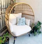 ODM OEM Hanging Patio Swing Chair Outdoor Indoor Garden PE Rattan Swing Chair