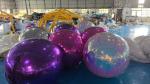 Outdoor Pvc Hanging Inflatable Mirror Balloon Giant Inflatable Silver Mirror