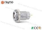 Space Saving Half Moon Connector , Female Coax Connector High Density Installati