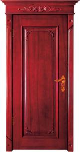 China Lacquer Finish 40mm Solid Timber Entry Door For Apartment, Outward Opening External Door wholesale