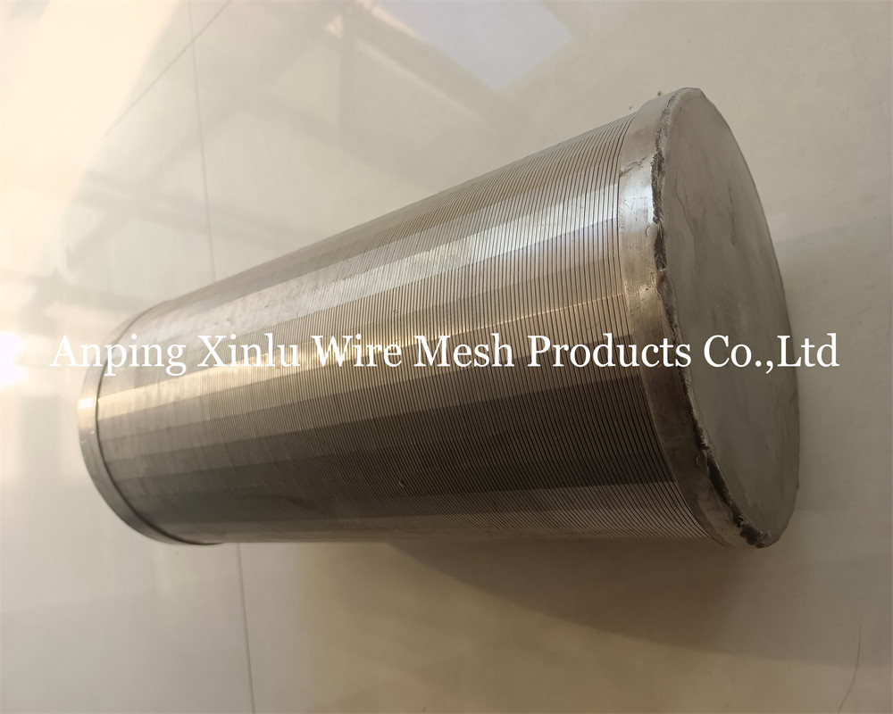 1000-3000-6000mm Wedge Wire Screen Pipe with 3x4.6mm Support Wire for Drilling tubewell and Wastewater Processing