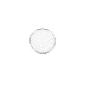 China commercial 17 inch round mesh pizza tray perforated pizza pan baking tray baking pan aluminum pizza screen wholesale