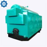 Moving Grate Wood Chip Fired 2 Ton Steam Boiler For Woodworking Industry