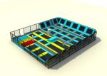 Standard Size Non Toxic Kids Trampoline Park For Kindergarten KP170118-A