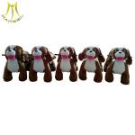 Hansel plush animal battery coin operated stuffed animal panda ride for outdoor