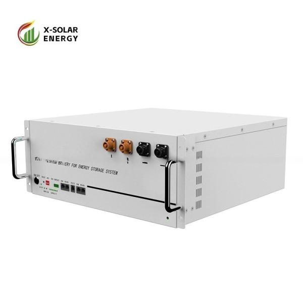 Low Pressure Solar Li Ion Battery System 44.8V Discharge Lithium Ion Solar