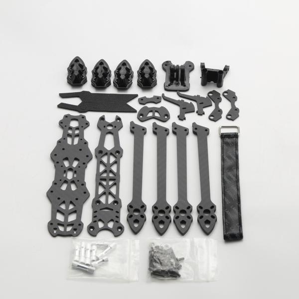 Mark4 7 Inch Quad Frame HD Edition Carbon Fiber Mini Racing Quadcopter Crossing Rack Unmanned Aerial Vehicle Flower Flying Frame
