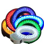 led ring light for microscope illumination colorful red blue green yellow colors