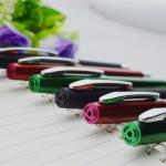 Gel pen,Promotional gel-ink pen with cap,black rubber gel-ink pen