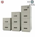Fire Resistant Filing Cabinet 4 Drawers , 2 Hour Fire Rating Cabinet