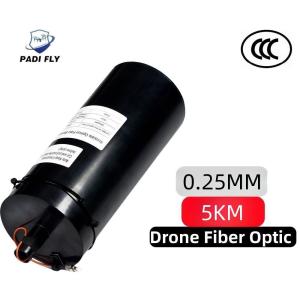 China 0.25mm Lightweight 5km Wide Distance Opticl Fiber for Drone, Fpv&amp;Uav Anti Interference Communications Accessories wholesale