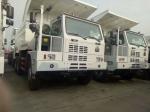 6x4 50 Ton Mining Dump Truck With Single Sleeper Cab And Manual 10 Speeds Gear