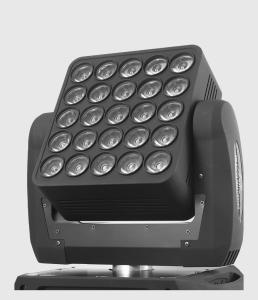China RGBW Full Color 25pcs Luces DJ Moving Lights Matrix For Events Night Club wholesale
