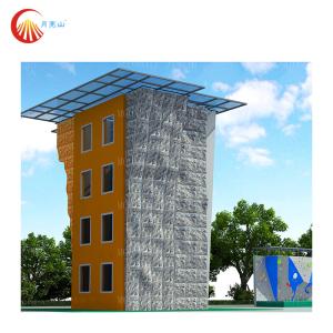 China Trampoline Park Outdoor Bouldering Wall Gym Artificial Climbing Wall ISO9001 wholesale