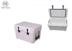 China 25L Mini Heavy Duty Roto Molded Cooler Box , 7 Day Coolers Camping Ice Cooler Box wholesale