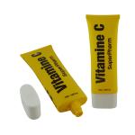 elegant design empty cream soft cosmetic tube with soft squeeze plastic cosmetic