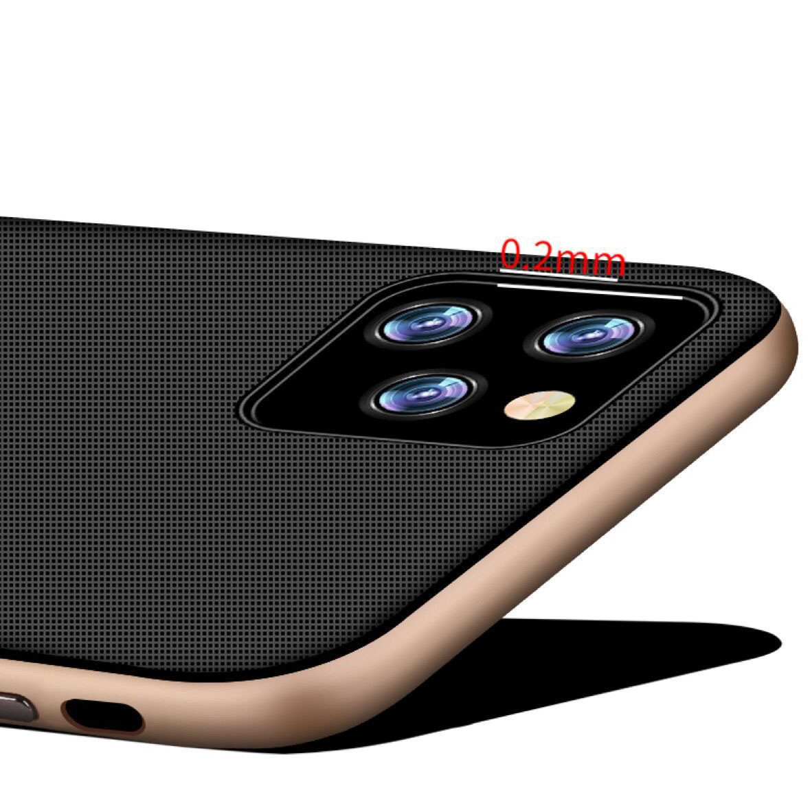 Foldable Finger Grip Phone Case High Clear Shock Absorption Dual Layer