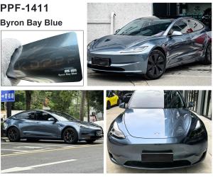 China Byron Bay Blue Transparency Self Healing Paint Protection Vinyl wholesale