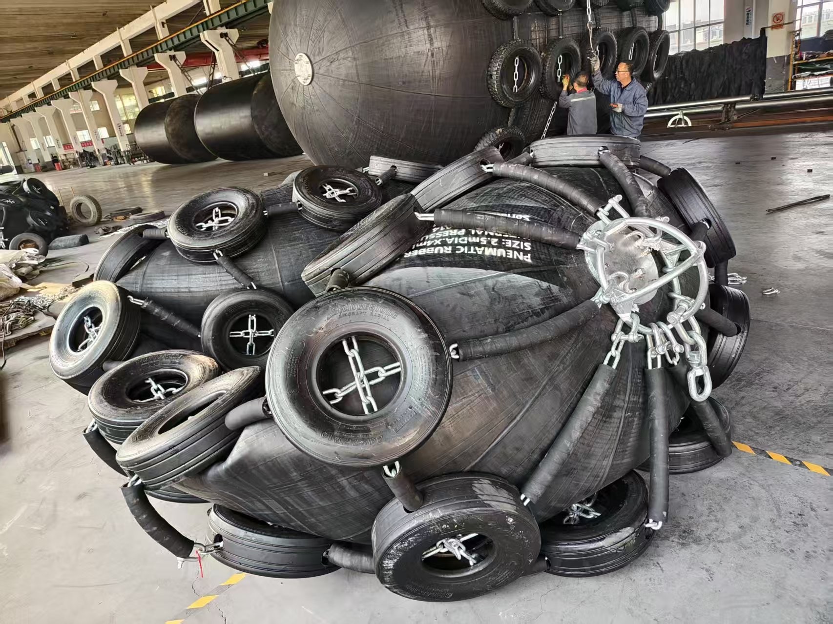 Pneumatic Rubber Fenders 2.5X4M, Aircraft Tires