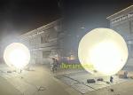 Dia.4.2m Spherical 360-Degree Lighting Halogen 2.4KW Balloon Light For Film