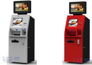 China Cash Dispenser , Card Reader Bank ATM Machines Stainless Steel Kiosk With Keyboard on sale