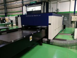 China Metal Fiber Laser Cutting Machine Double Drive with 3000mm ×1500mm Size wholesale