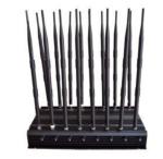 16 Antennas High Power Jammer CDMA GSM DCS PHS PCS 3G WCDMA 4G LTE