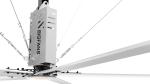 1.5kw 6 Blades Reduction Gearbox Ceiling Fans In Church Low Speed