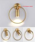 Bedroom living room bedroom bedside lamp Modern Geometric Wall Lamp (WH-OR-23)