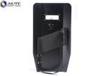 Steel Ballistic Riot Shield , Protech Ballistic Plates Adjustable Rubber Grip