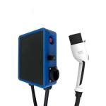 32A 7KW Type 2 Floor Mounted EV Charger For Electric Vehicles