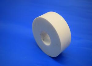 China Heat resistant Alumina Ceramic Parts Zirconia Ceramic Pump Shaft Sleeve / Disc wholesale