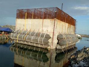 China ISO9001 Prefabricated Caisson Ship Launching Airbags 6 Layer wholesale