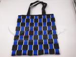 Two Tone Nylon Webbing Polyester Handbags For Shopping Customized Design
