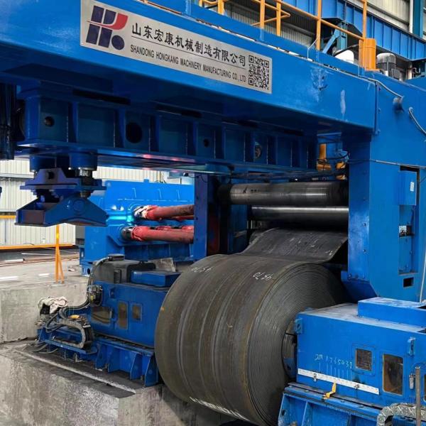 460mm Uncoiling Leveling Shearing and Stacking Production Line with PLC Control