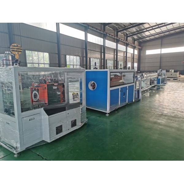 38CrMoALA Material Twin Conical Screw Extruder for Two Cavity PVC Pipe Production Line