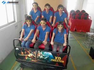 China Hydraulic System 5D Movie Theater 6 DOF With Double Layer Hardware Assembly wholesale