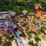 Outdoor Entertainment Space Bowl Water Slide Raft Water Slide Customized Color