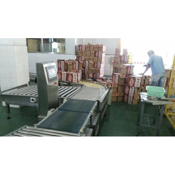 Efficient Large Capacity Conveyor Checkweigher High Accuracy Automatic Weighing System JZ-W100800