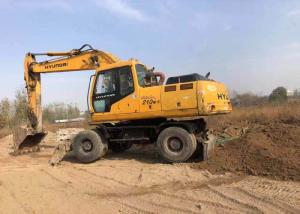 China Weight 21800kg Used Wheel Excavator Hyundai 210 Construction Machine wholesale