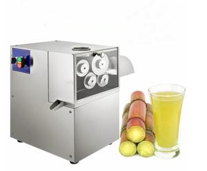 China Silver Color Sugarcane Juice Extractor Machine For Beverage Factory Restaurant wholesale