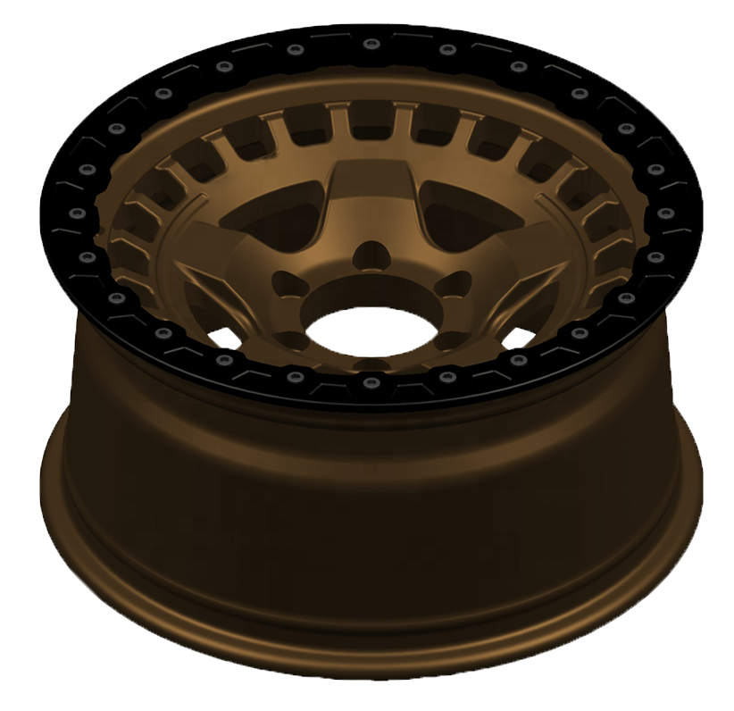 127mm PCD 18 Inch Offroad Wheel Rims 4X4 Gloss Black Color