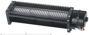 China 50HZ / 60HZ 2500rpm 110V AC Cross Flow Fans Car Ventilation Fan 60x300mm wholesale