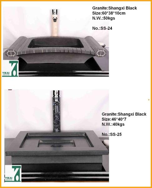 Stone Sink Basin, Bathroom Vanity Sink, Granite Marble Sink, Washbasin, Round